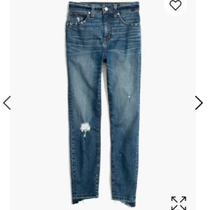 Madewell Curvy Hi Rise Skinny Jeans NWT (SOLD OUT)